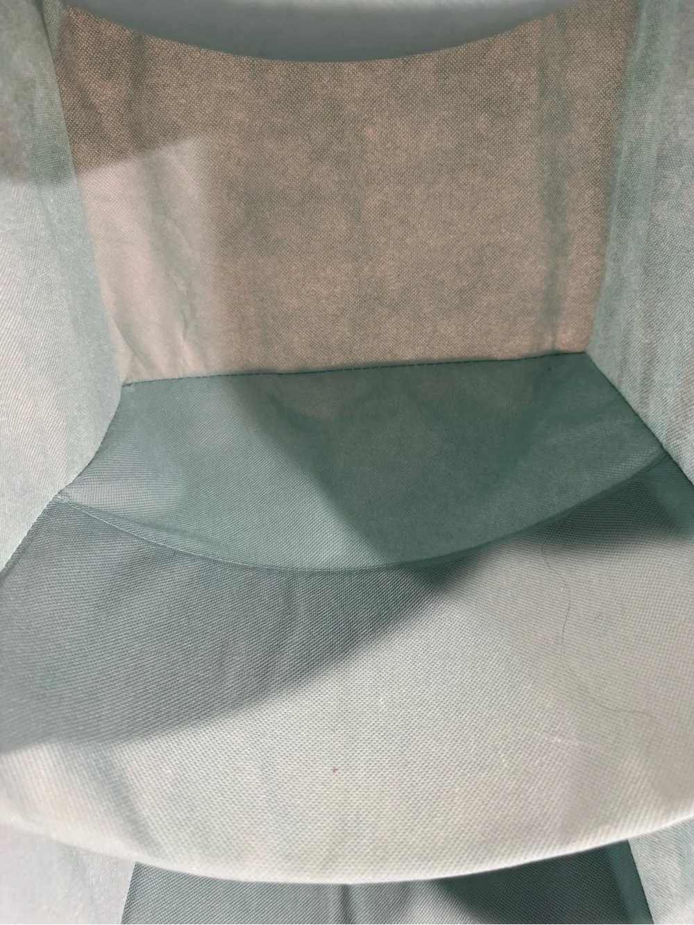 Fabric Hanging Organizer - Teal Over-the-Rod Storage